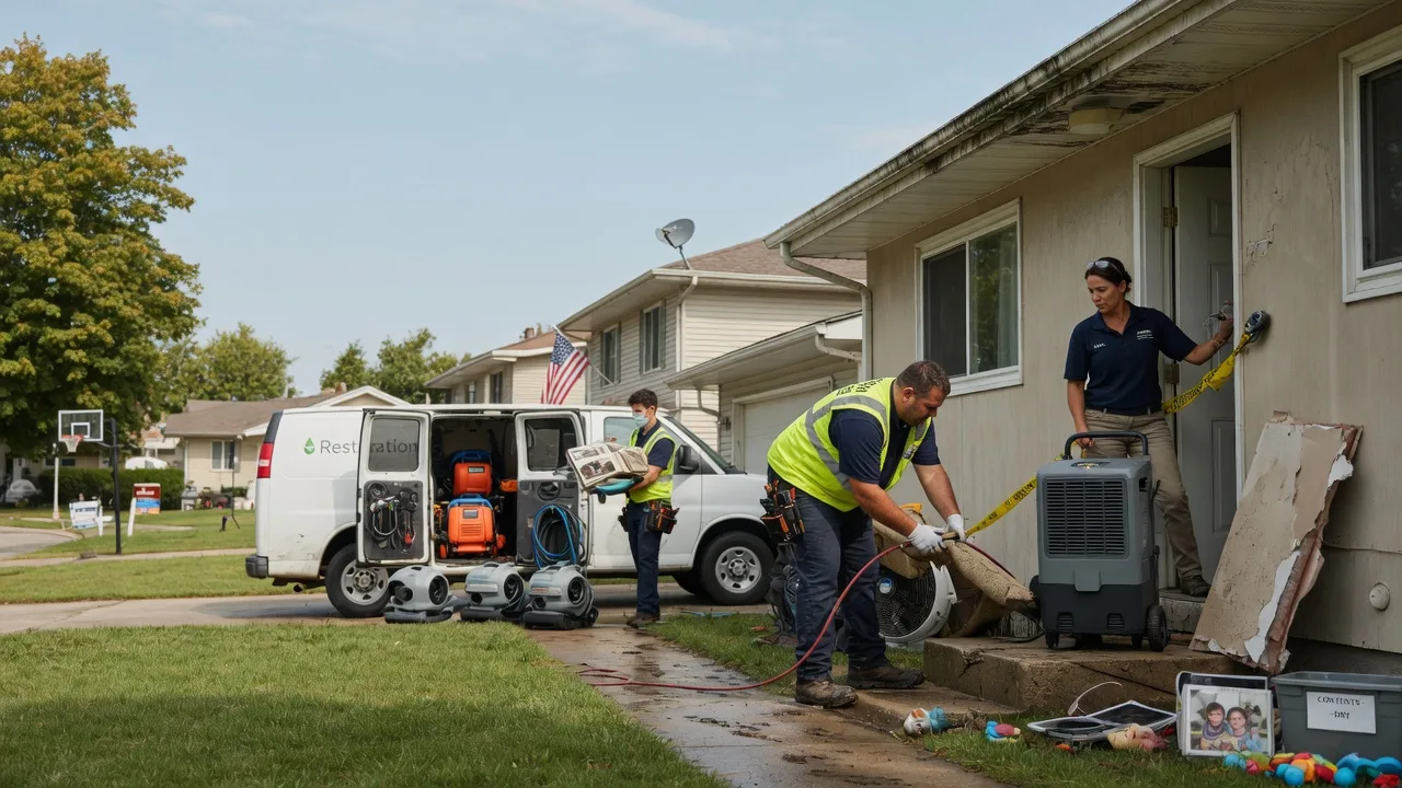 Water Damage Restoration in Galesville, WI near me
